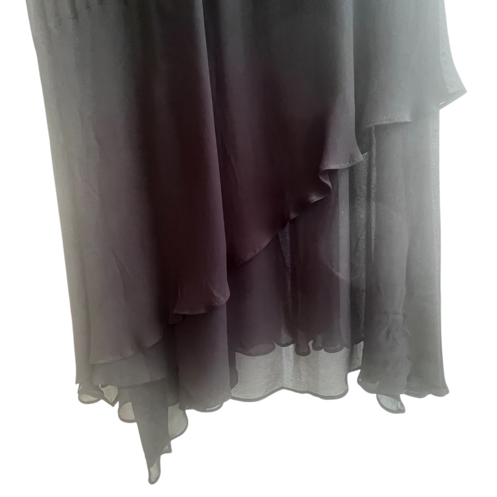 REISS Callie Ruffle Maxi Dress Size 8 - Picture 11 of 16
